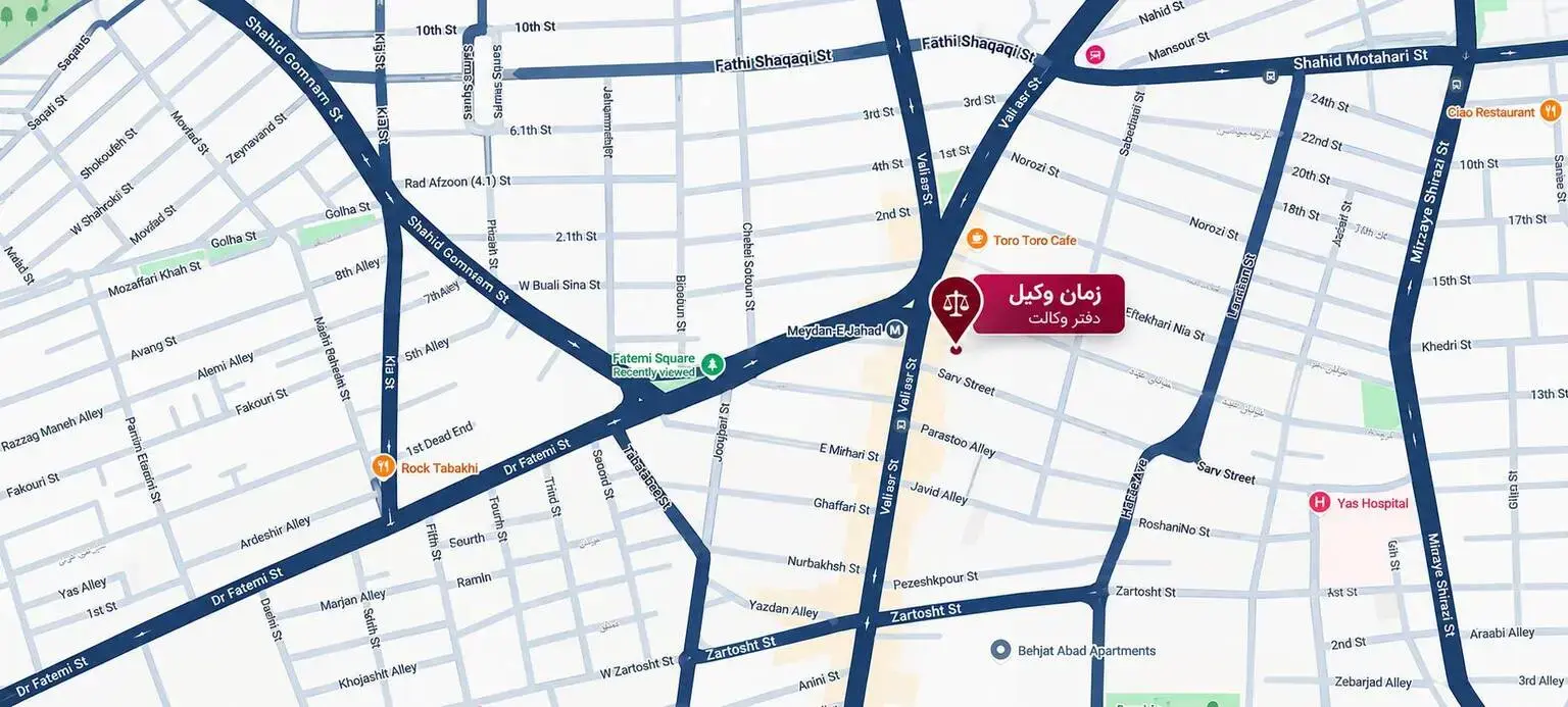 موقعیت روی نقشه